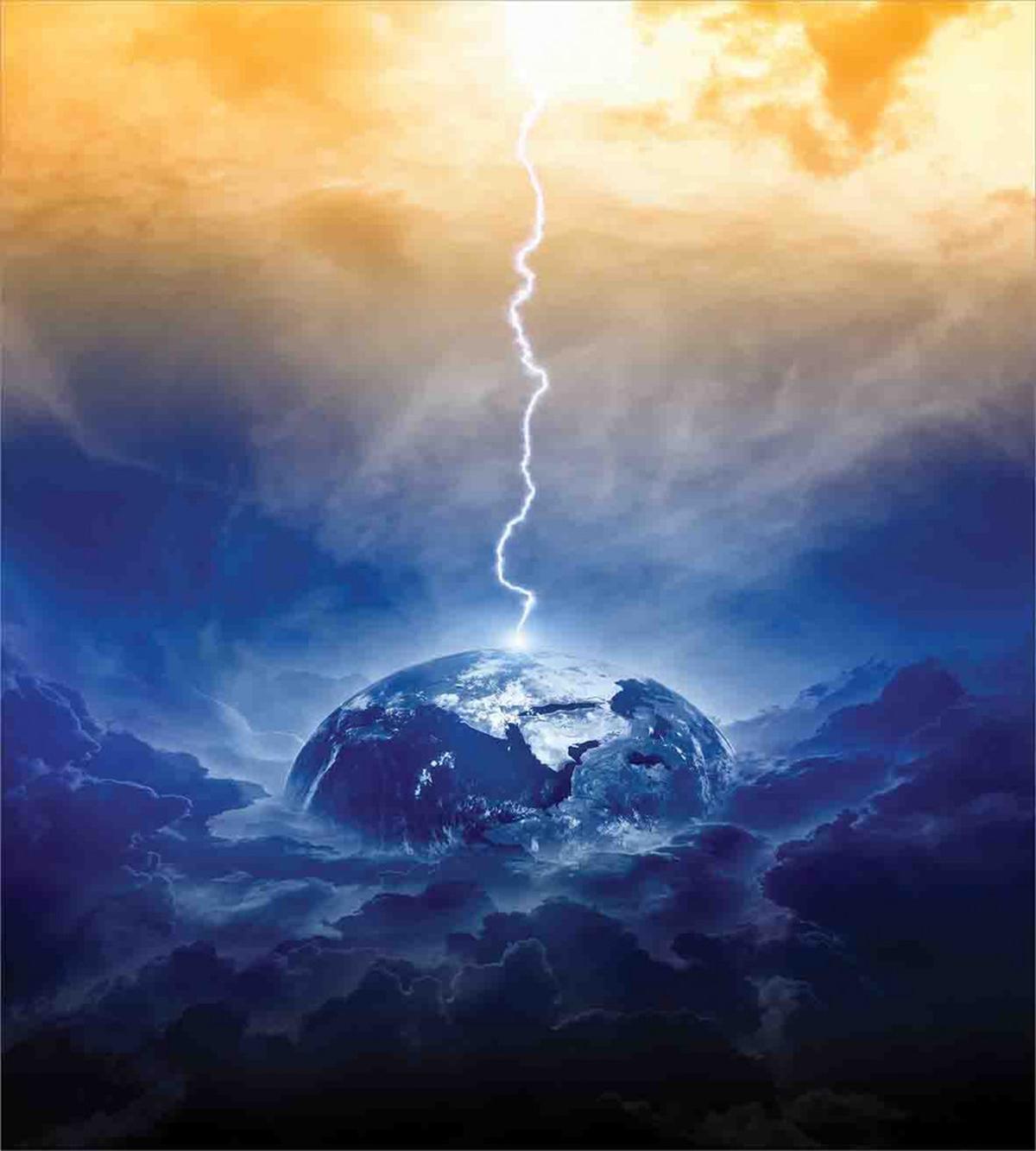 Big Bolt Hits Planet — Pattern