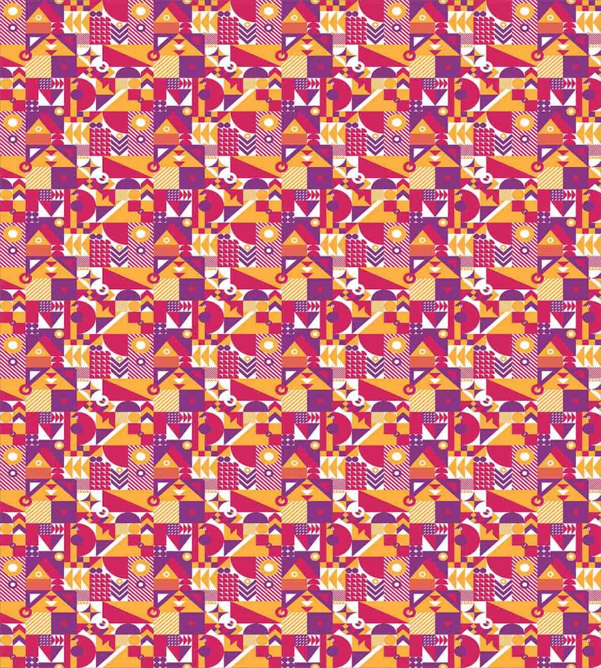 Contemporary Mosaic Motif — Pattern