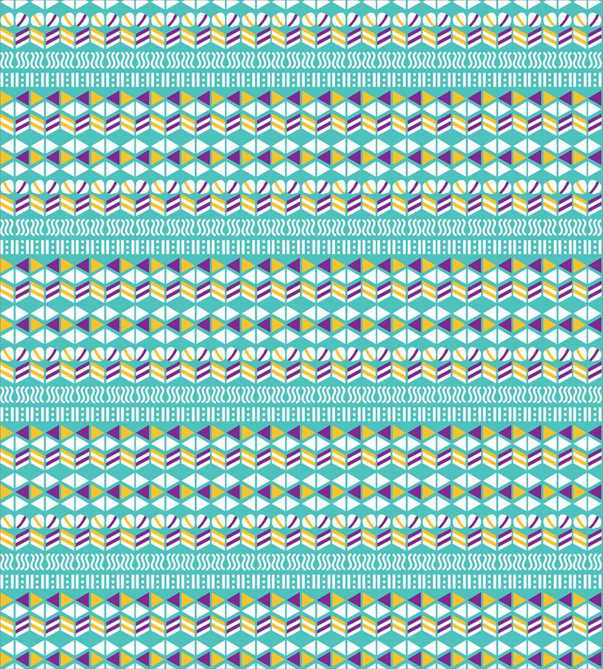 Mix Triangles Ovals — Pattern