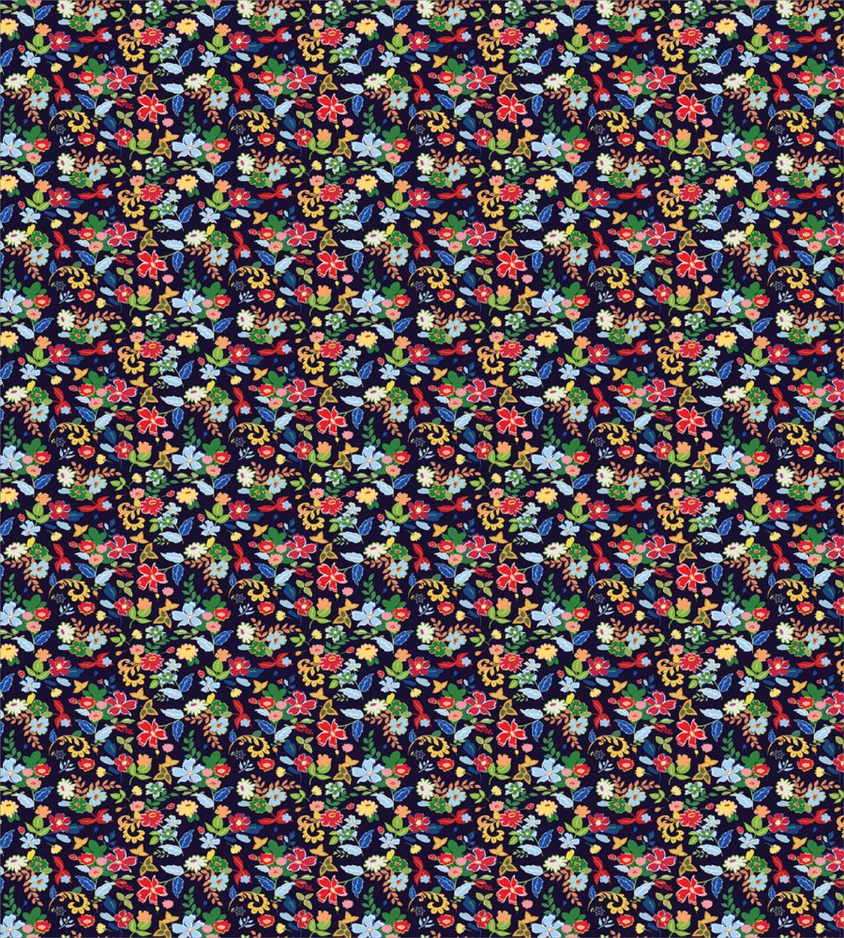 Watercolor Daisy Petals — Pattern