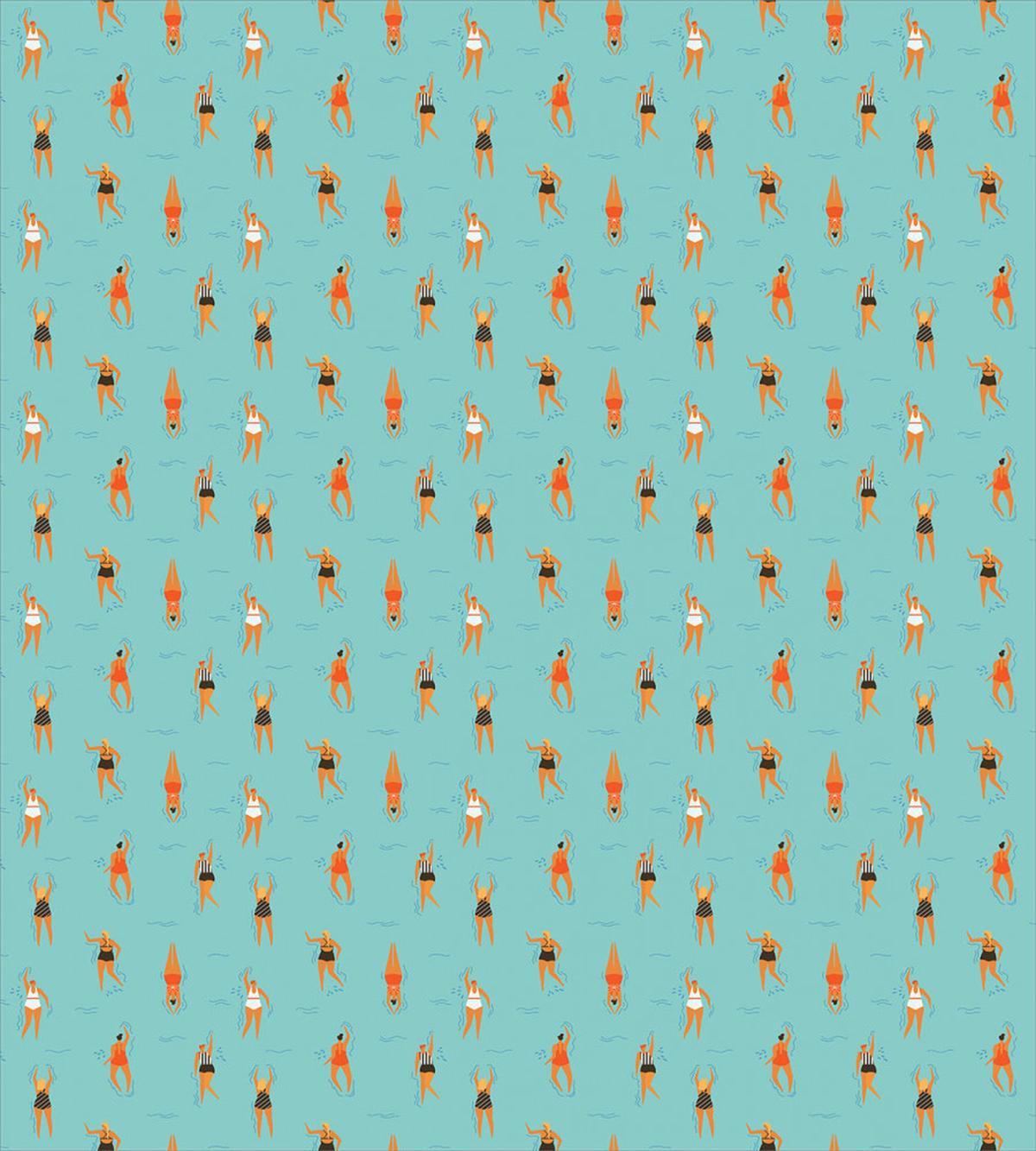 Swimming Women Swimsuit — Pattern