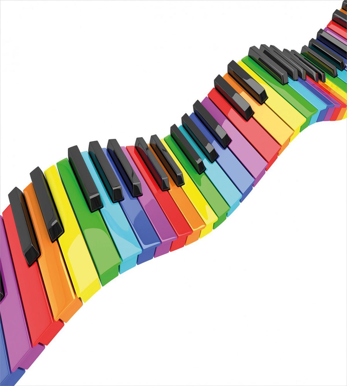 Vibrant Keyboard Arts — Pattern