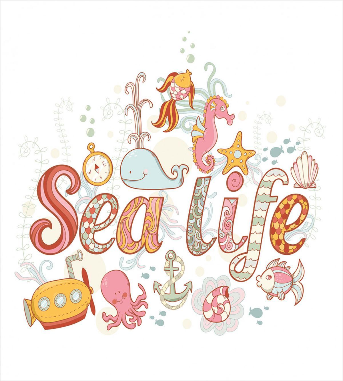 Marine Life Theme — Pattern