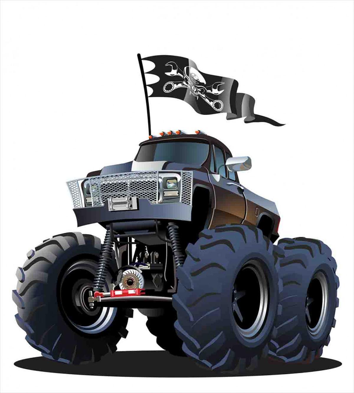 Monster Truck Pirate — Pattern