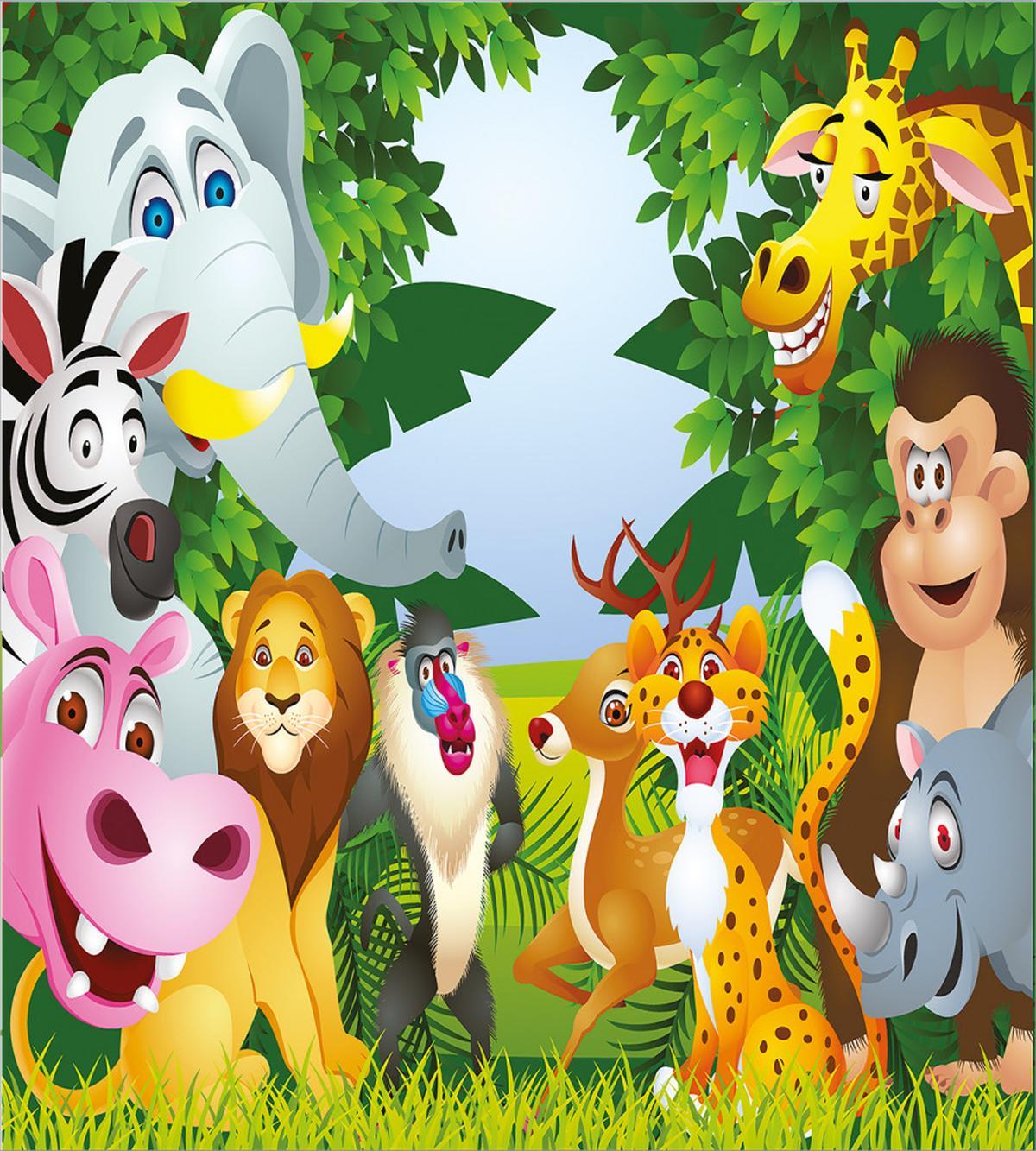 Safari Jungle Funny — Pattern