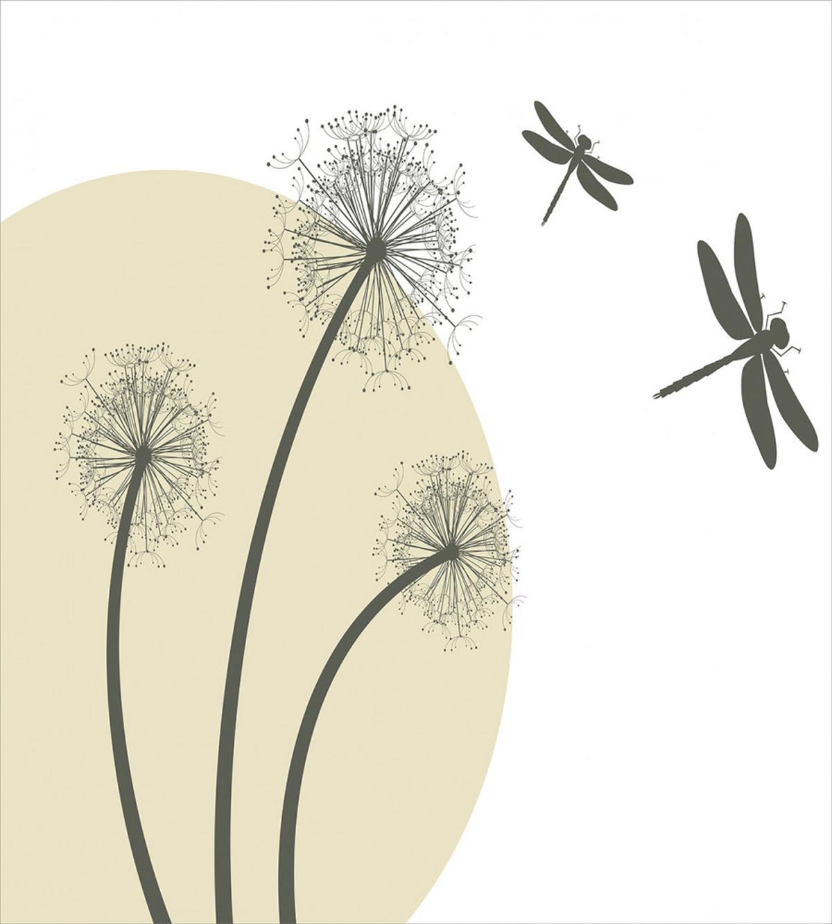 Dandelions Spring Art — Pattern