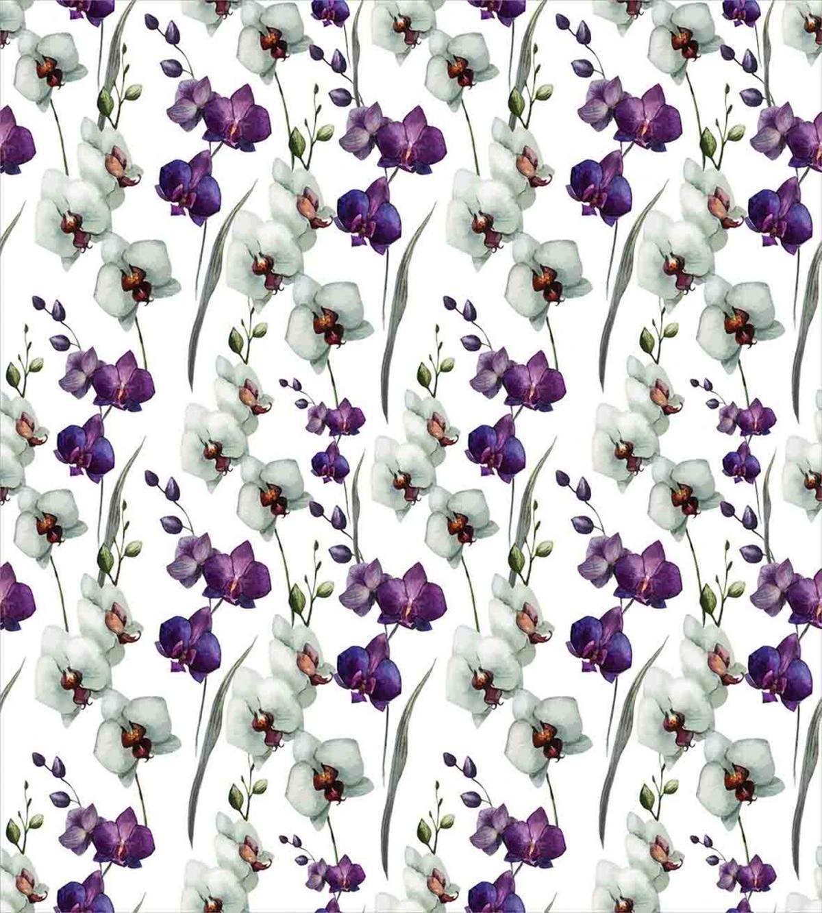 Wild Orchid Bloom — Pattern