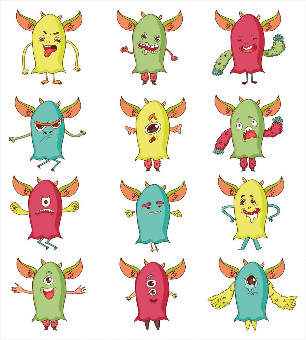 Bizarre Monstrous Characters — Pattern