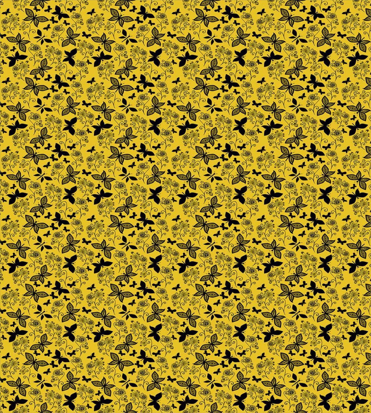 Abstract Butterfly Flowers — Pattern