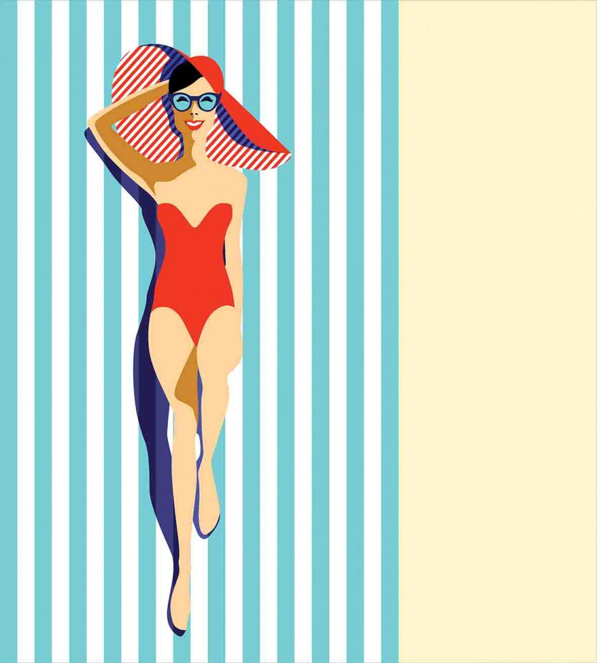 Sunbathing Beach — Pattern