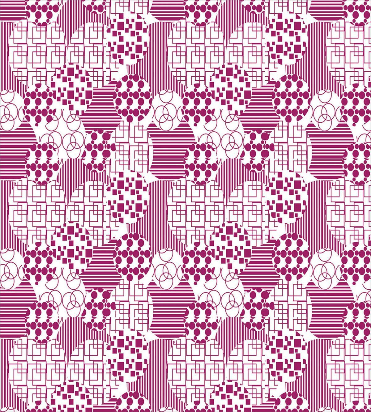Circles Squares Stripes — Pattern