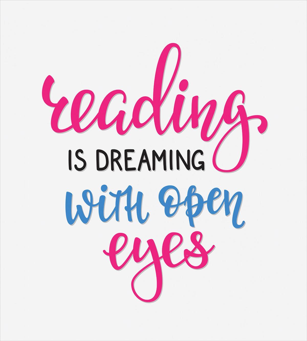 Reading is Dreaming Words — Pattern