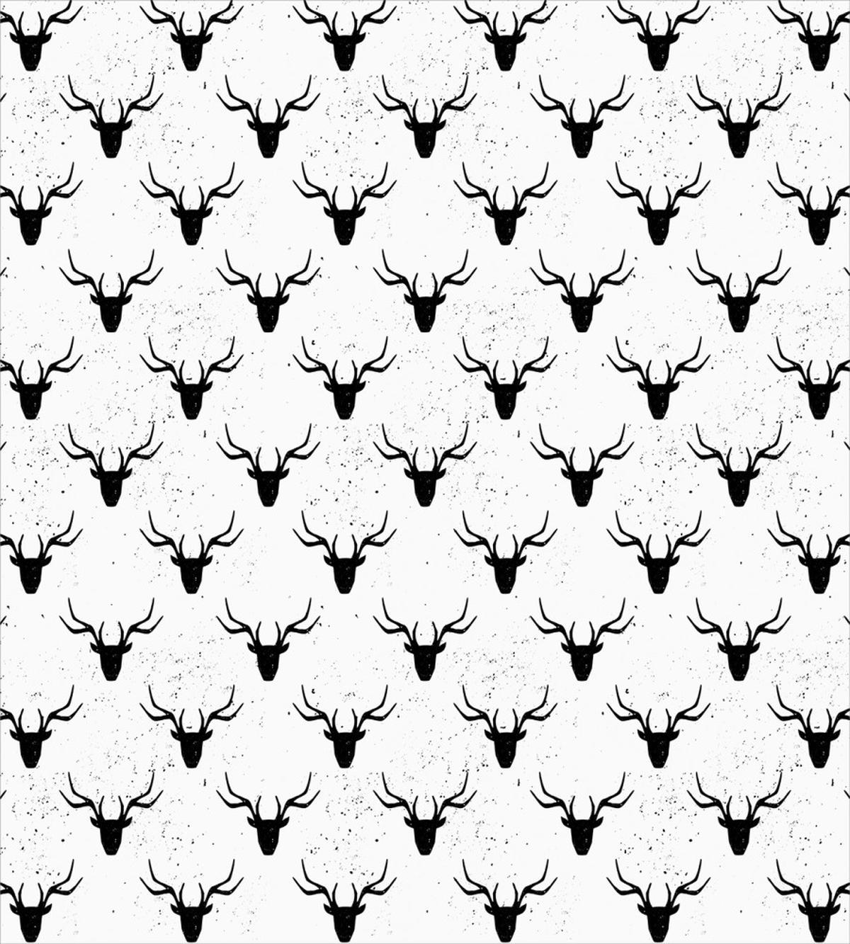 Animal Head Silhouettes — Pattern