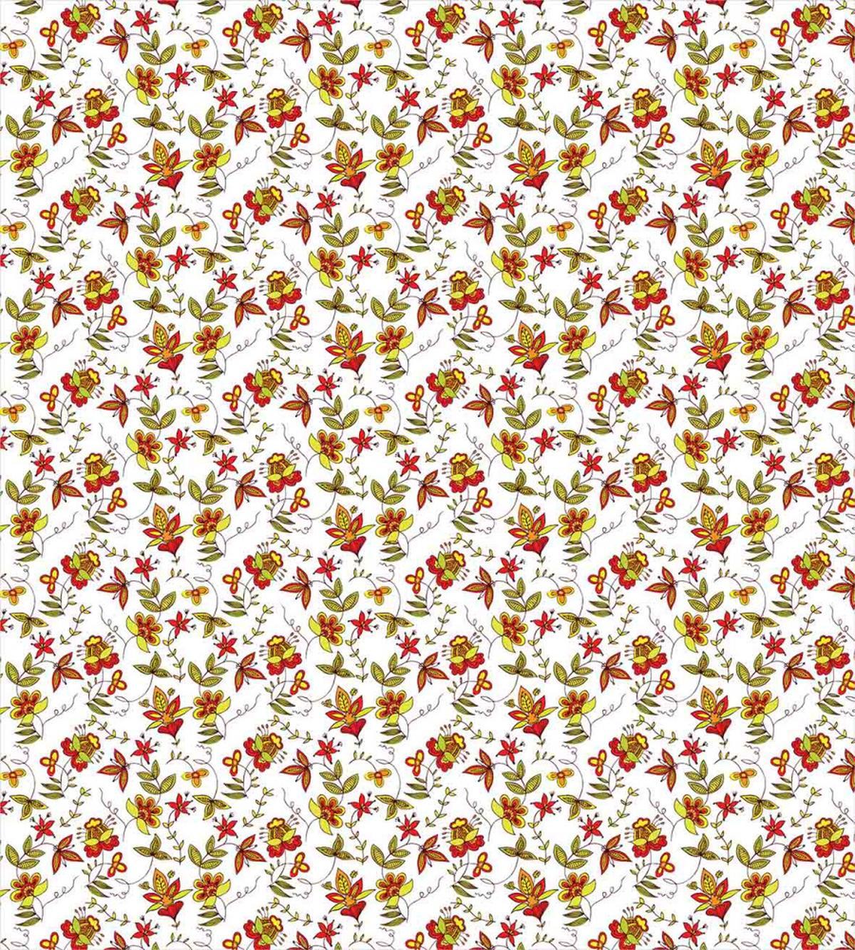 Vintage Fall Flowers — Pattern