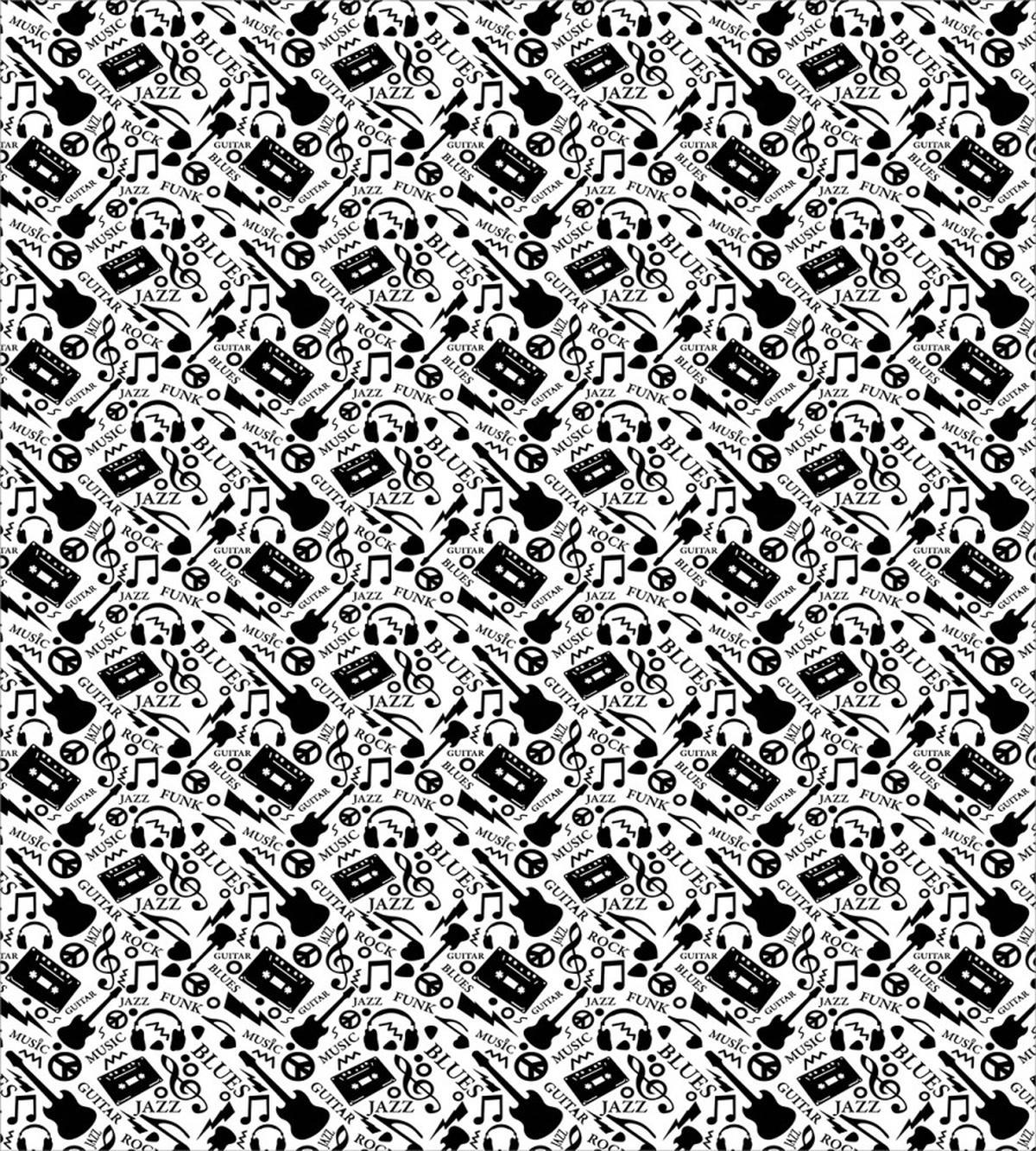 Blues Jazz Punk Rock Sign — Pattern