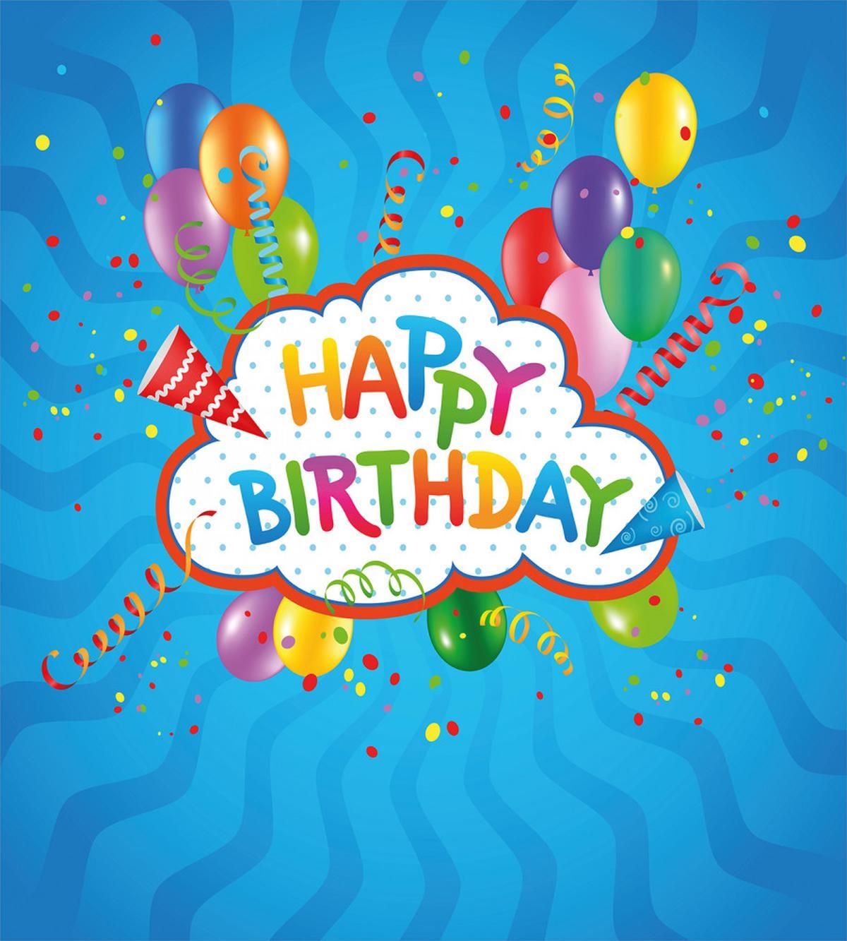 Greeting Text Party Hats — Pattern