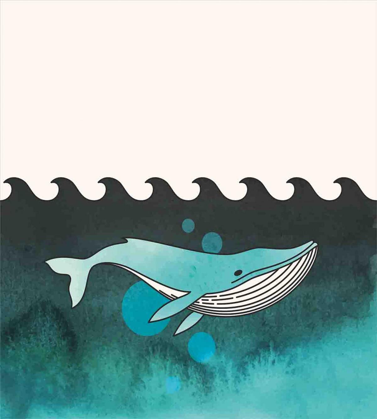 Whale near Palm Island — Pattern