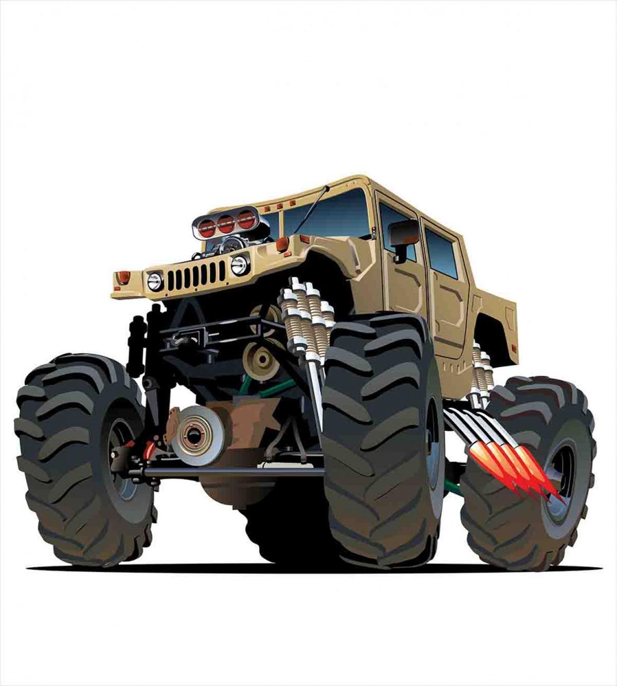 Monster Truck Racing — Pattern