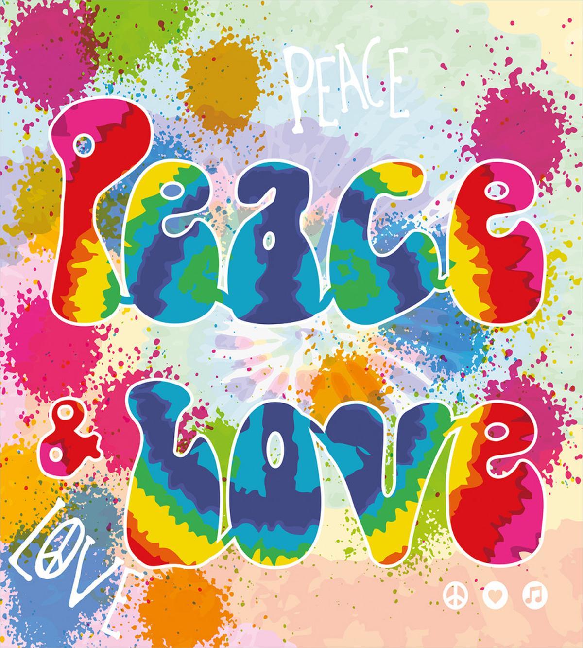 Peace and Love Funky — Pattern