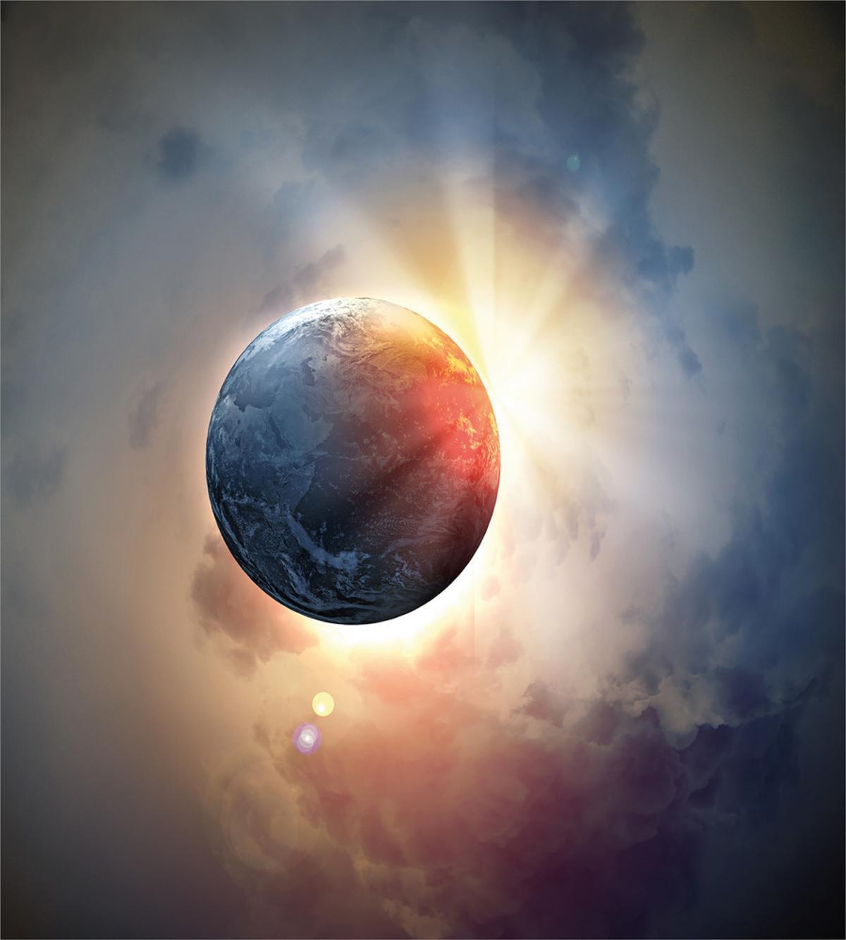 Day's Circle Planet Sun — Pattern