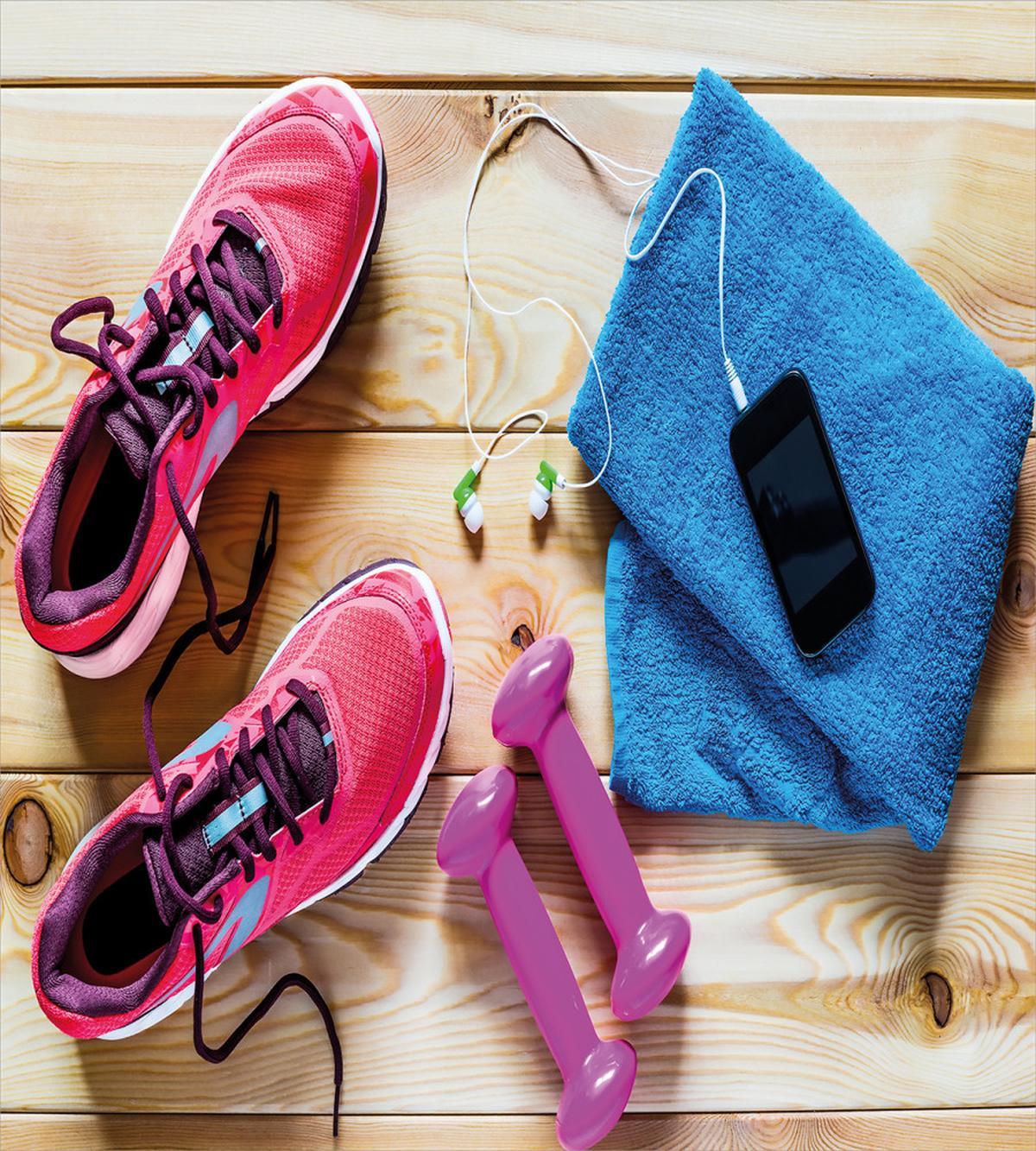 Women's Gym Equipment — Pattern