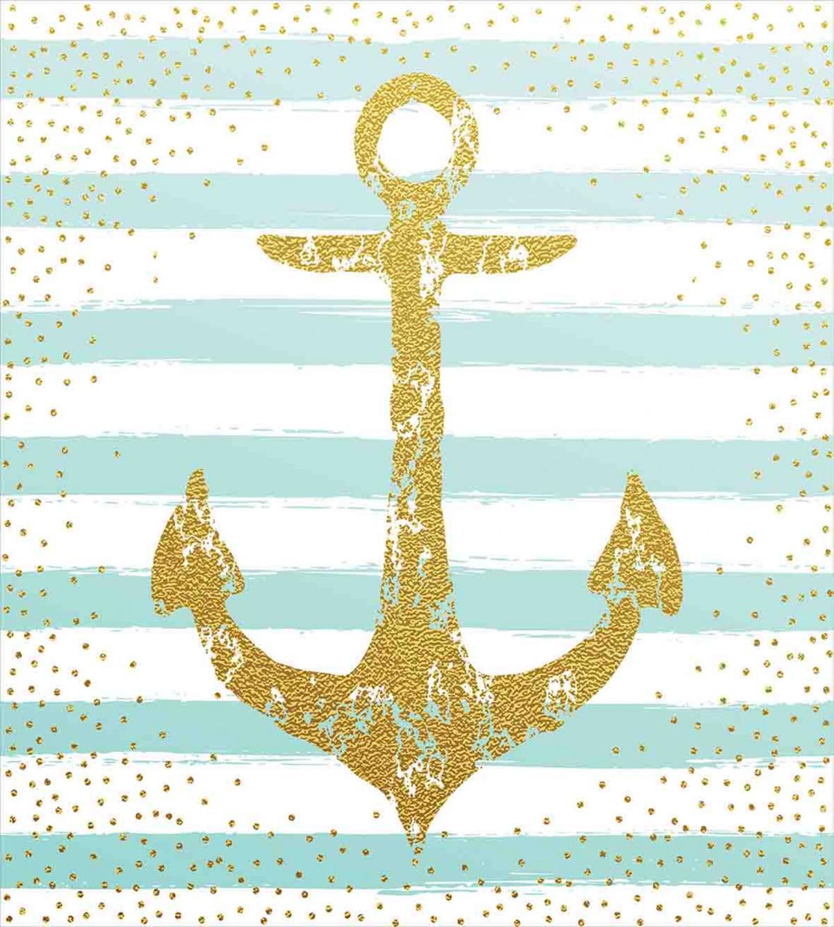 Marine Golden Anchor — Pattern