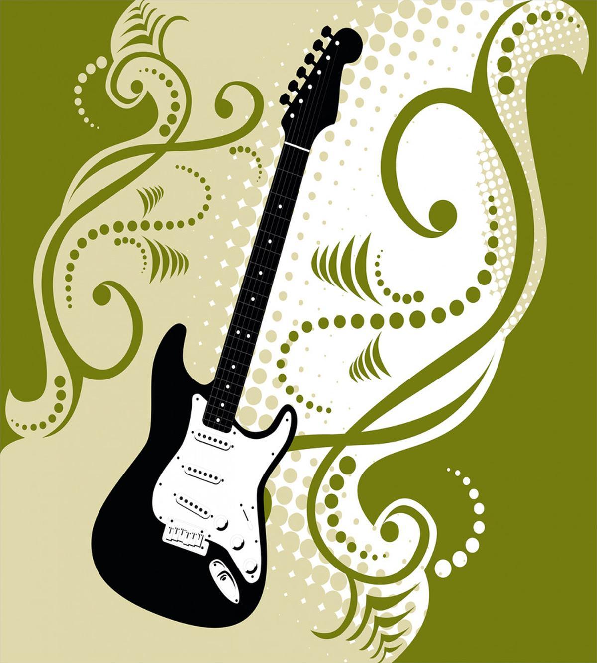 Electric Bass Guitar — Pattern