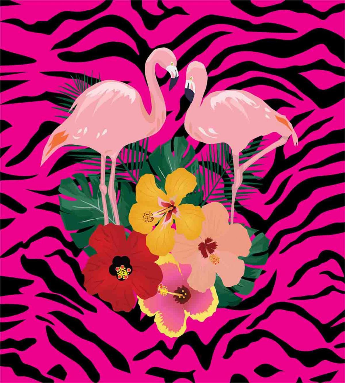 Exotic Flamingo Boho — Pattern