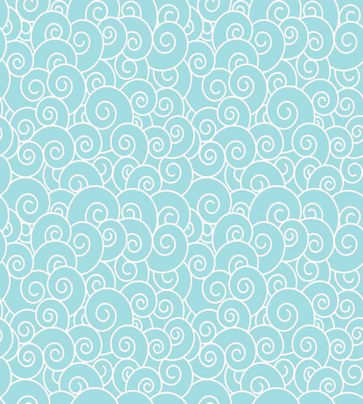 Curly Waves Pattern — Pattern