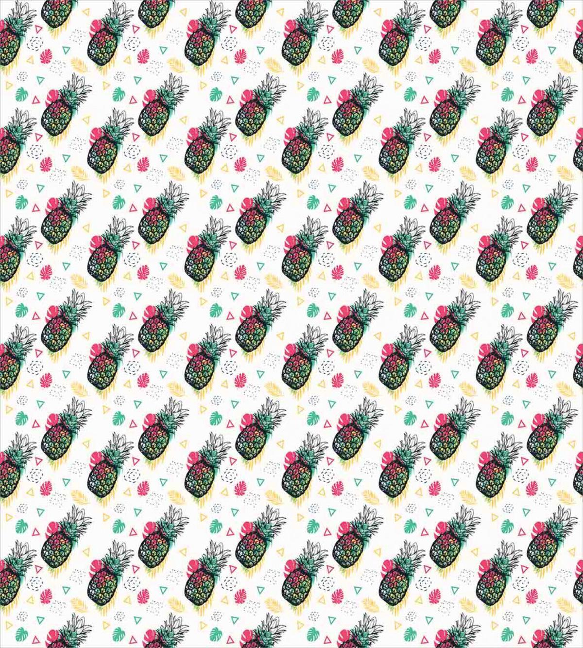 Sketch Style Fruits — Pattern