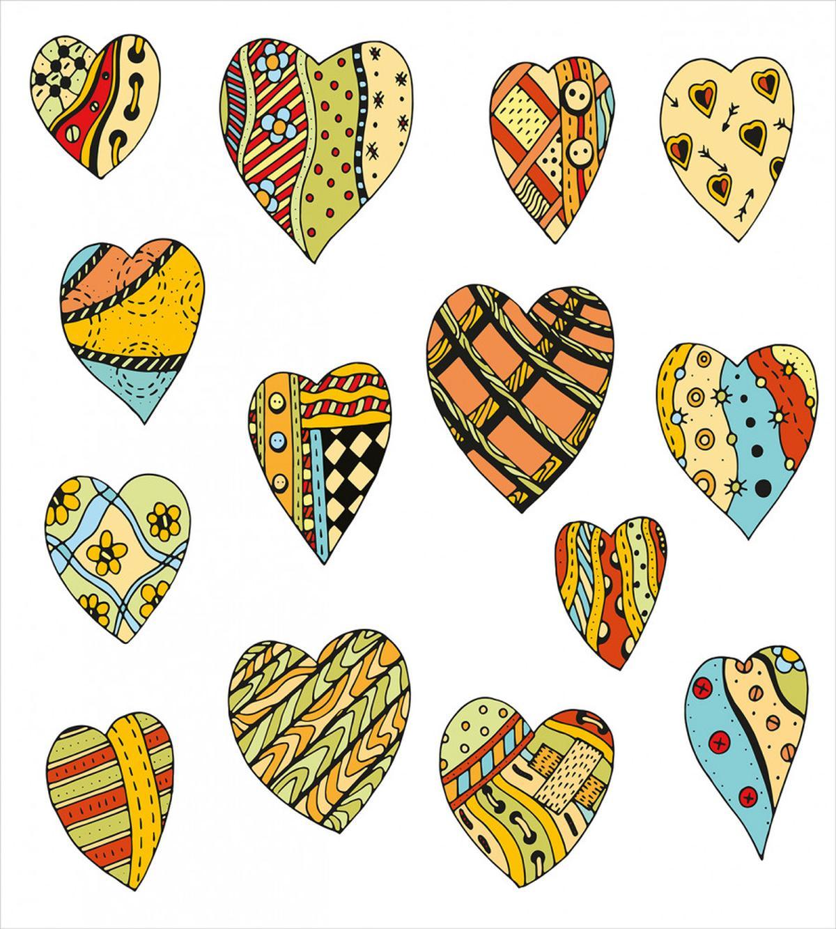 Heart Shapes Pattern — Pattern