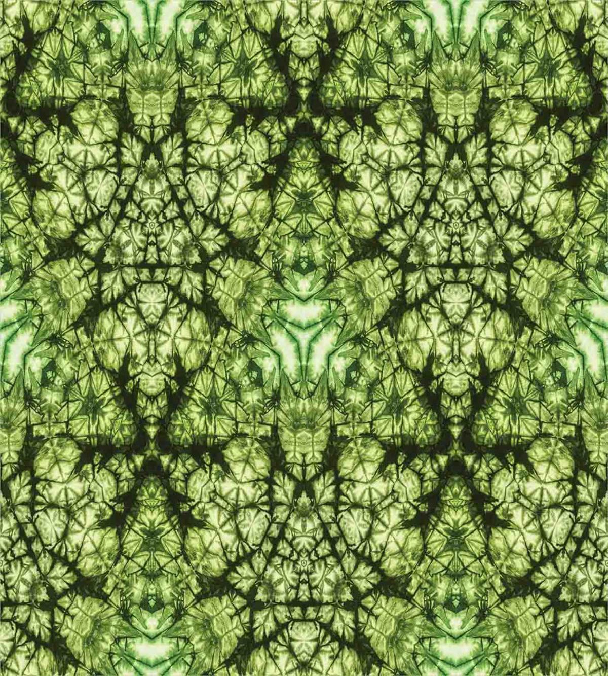 Tie Dye Effect Bohemian Art — Pattern