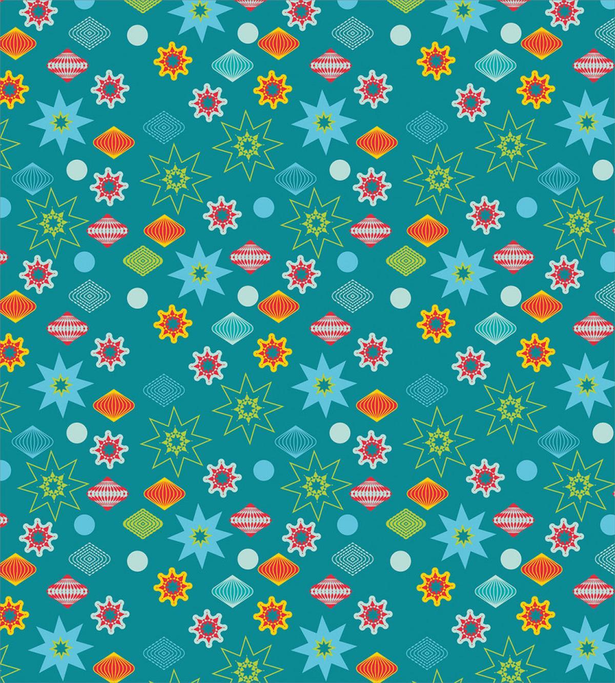 Ornate Colorful Elements — Pattern