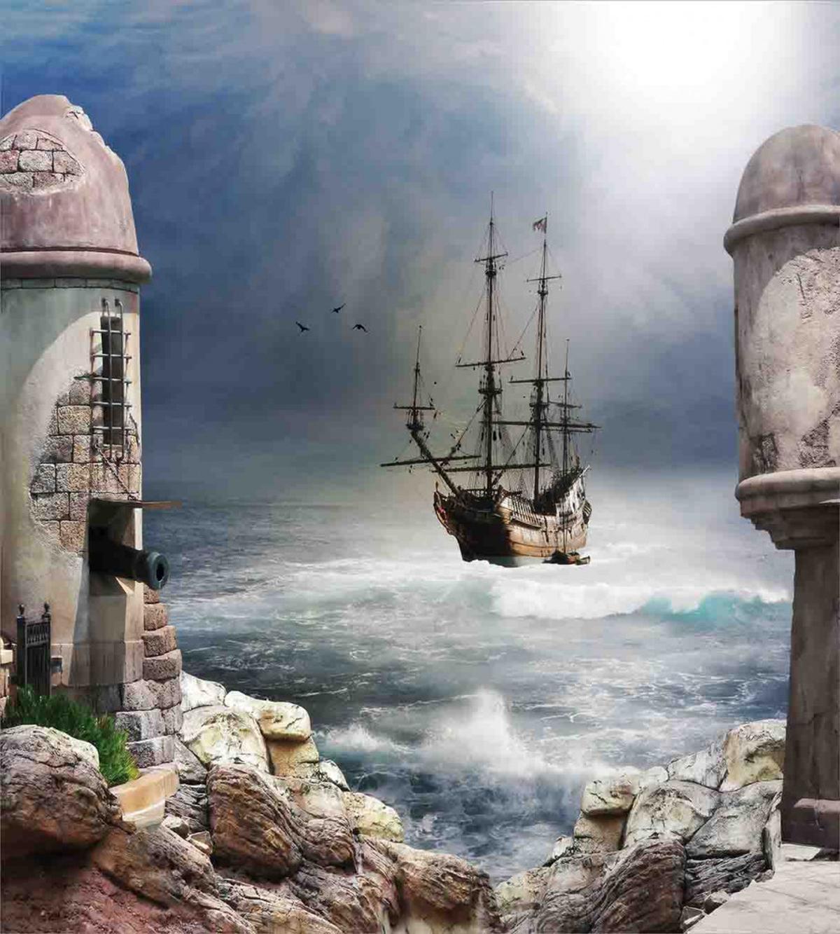 Pirate Merchant Ship — Pattern