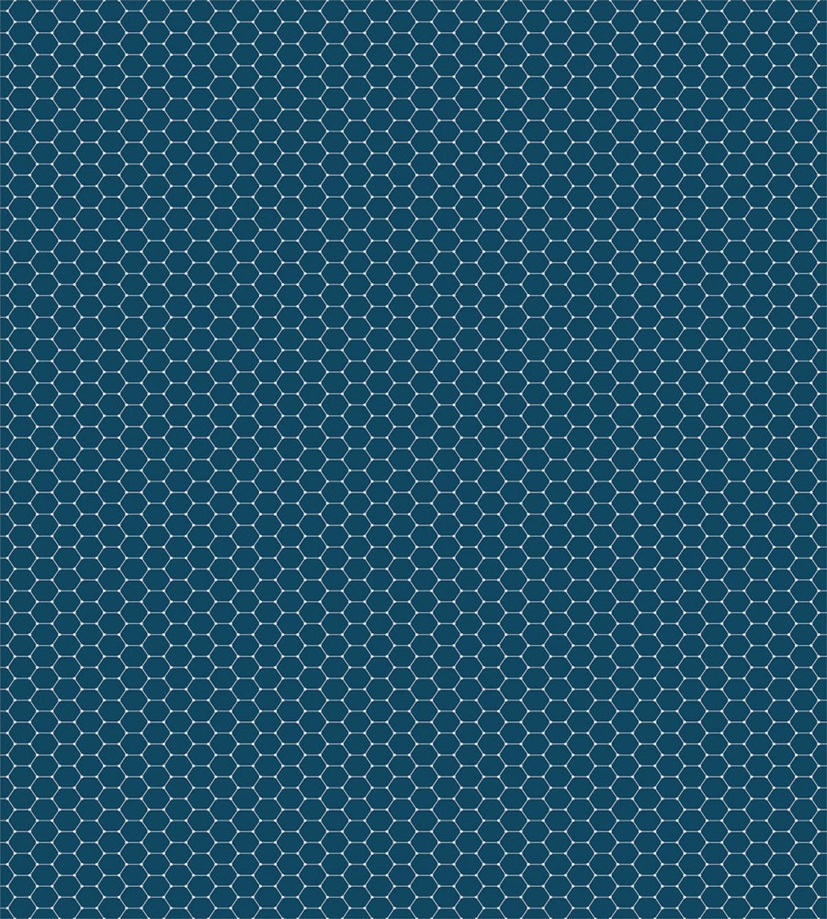 Hexagons with Dot Edges — Pattern