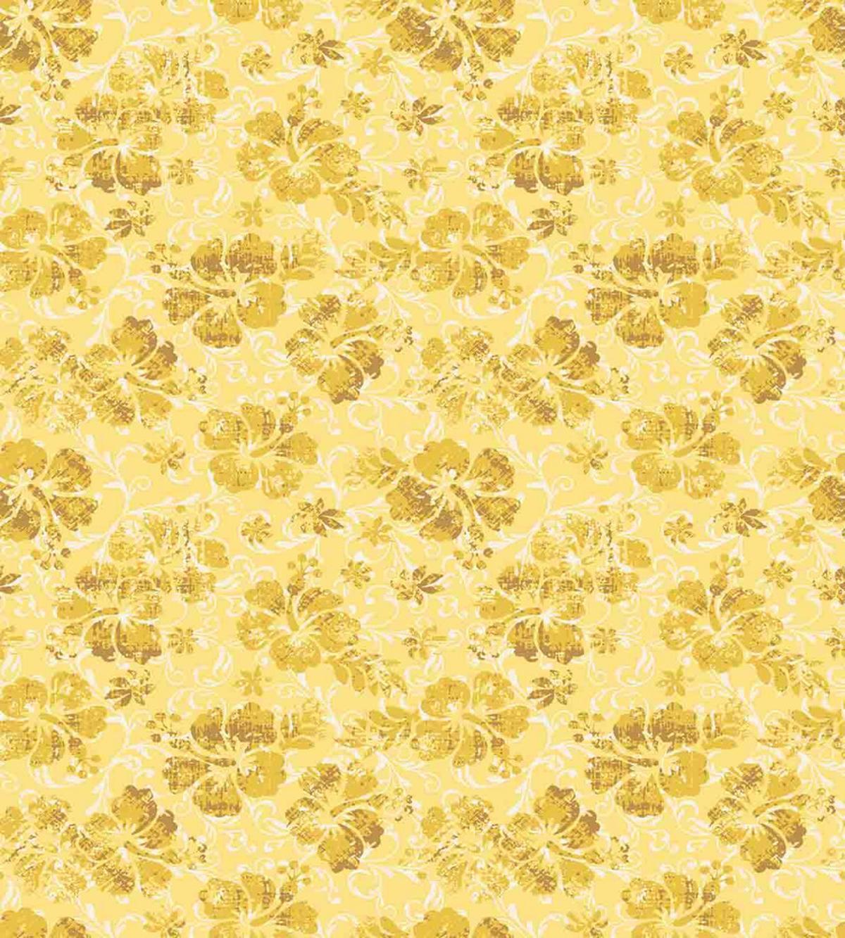 Exotic Hibiscus Flowers — Pattern