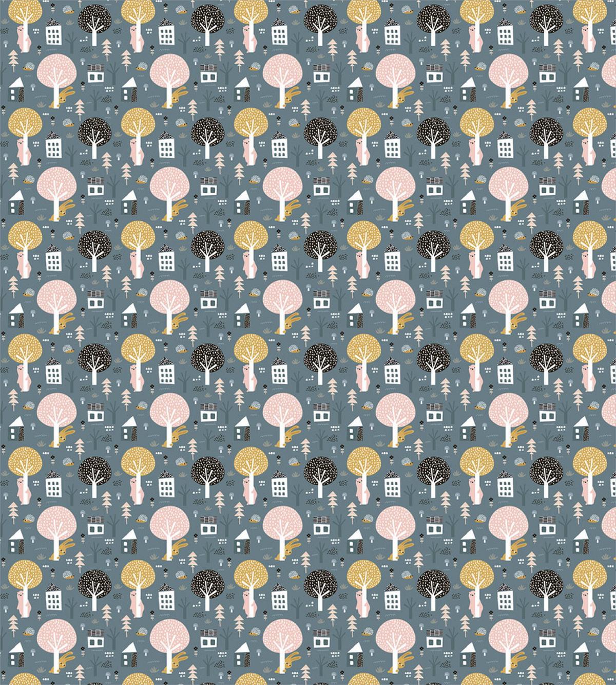 Bear and Bunnies Trees — Pattern