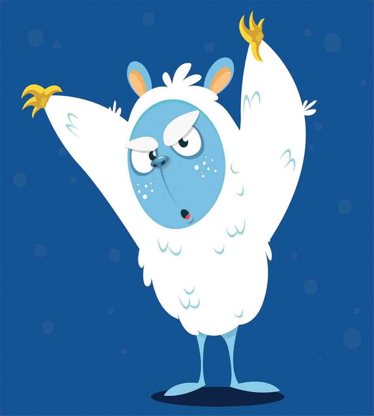 Wild Scary Yeti Costume — Pattern