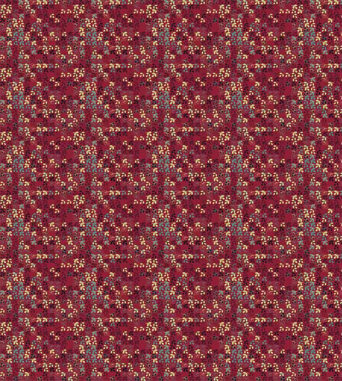 Foliage Silhouette Motif — Pattern