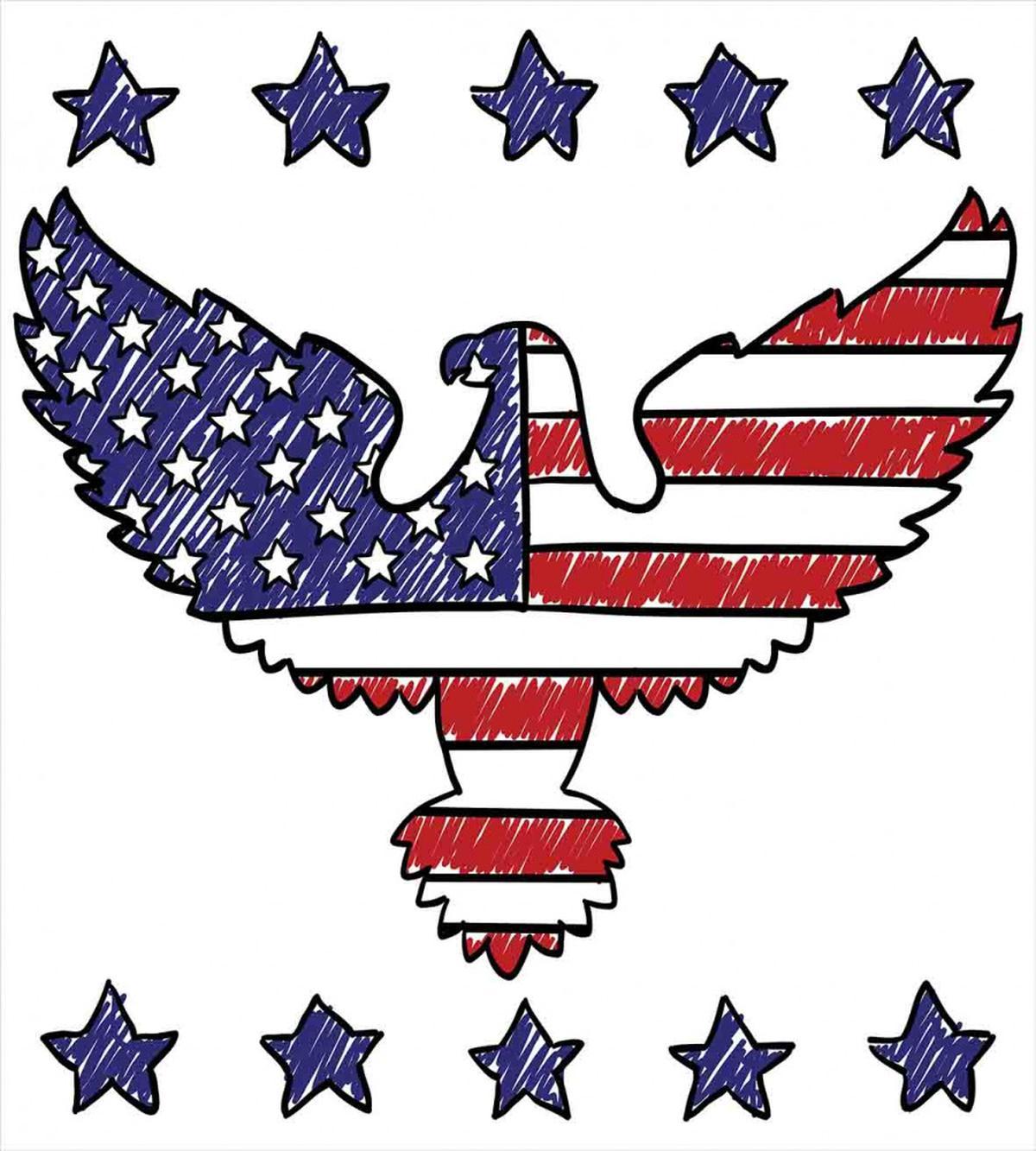 Patriotic Eagle — Pattern