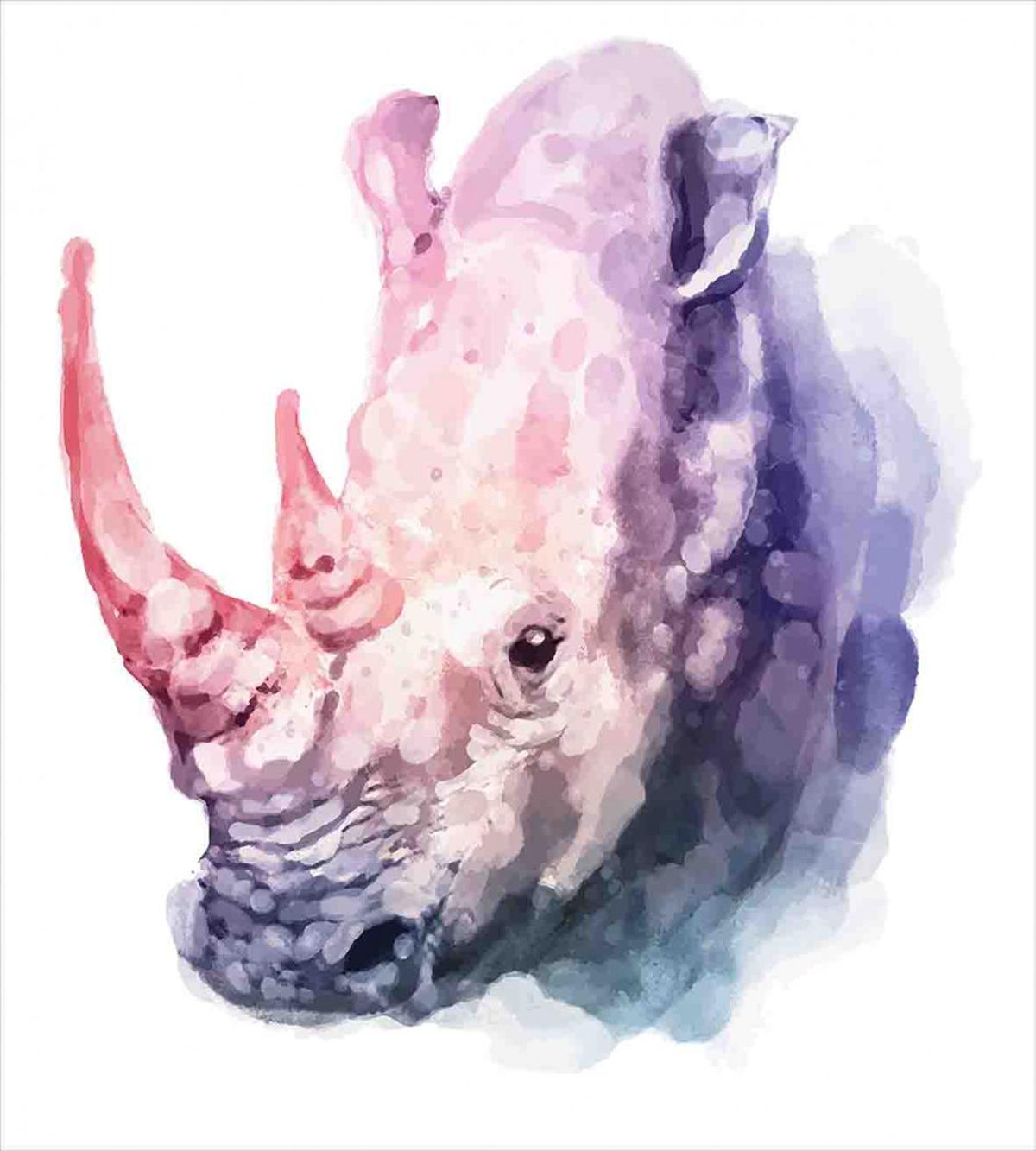 Safari Animal Rhino — Pattern