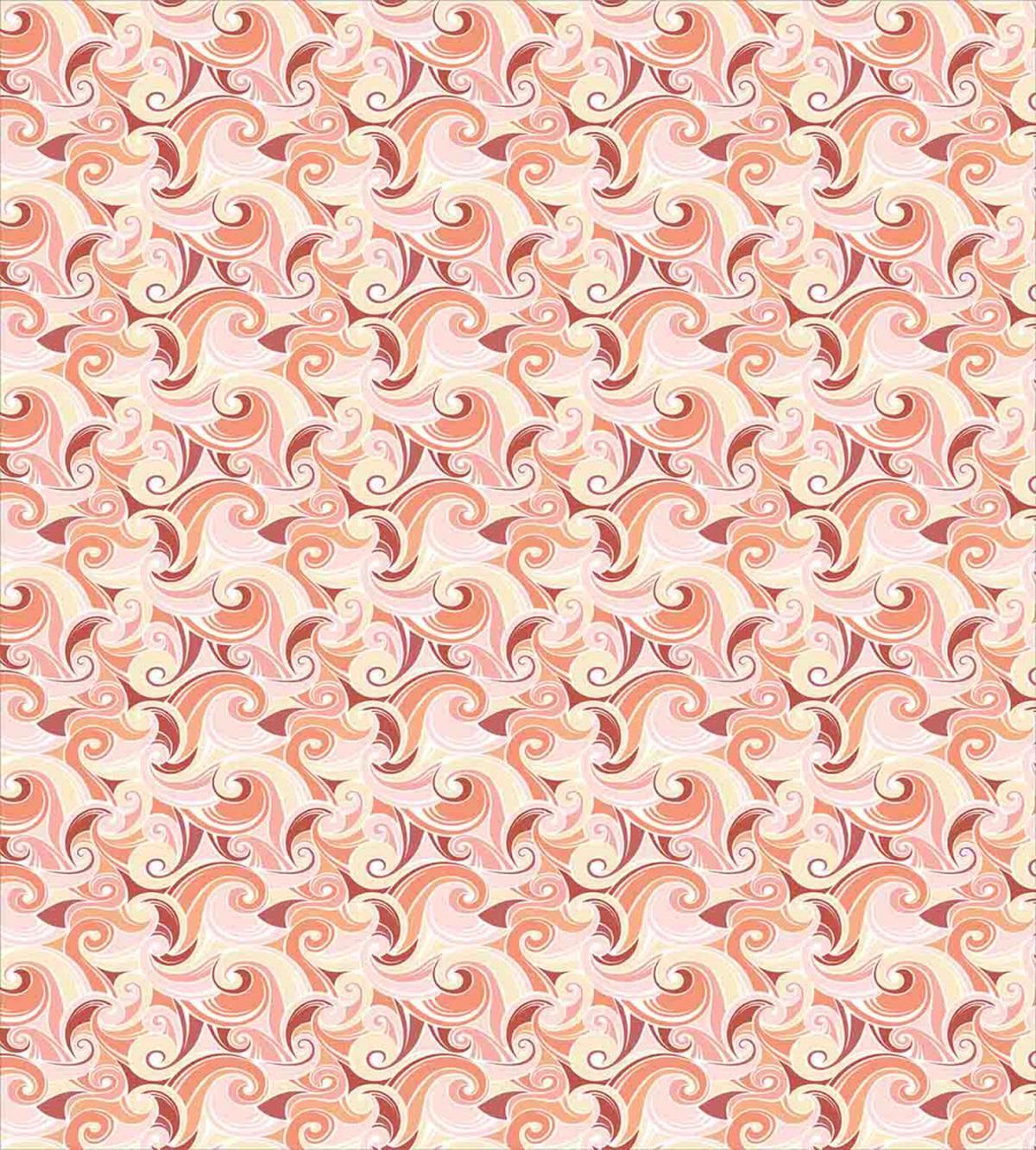 Pastel Retro Swirls — Pattern