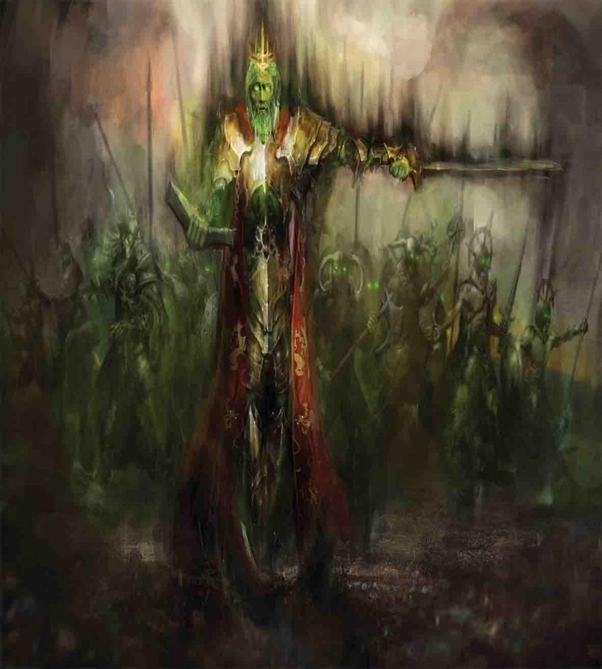 Ghost King in Field — Pattern