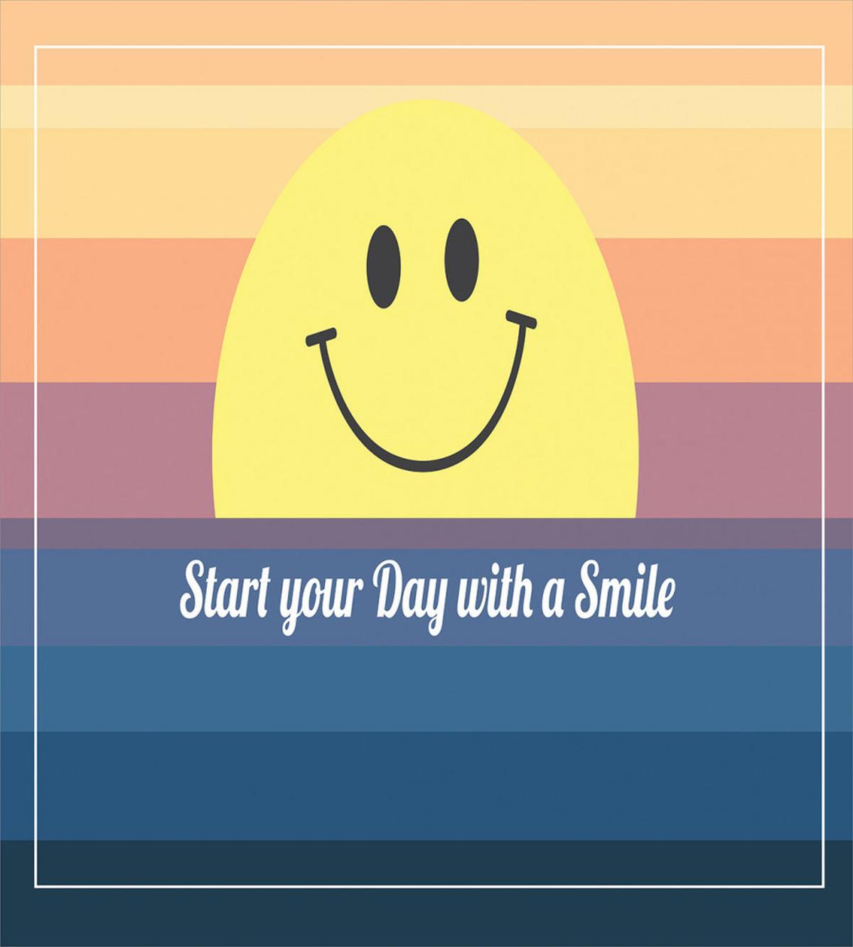 Smirking Sun and Lettering — Pattern