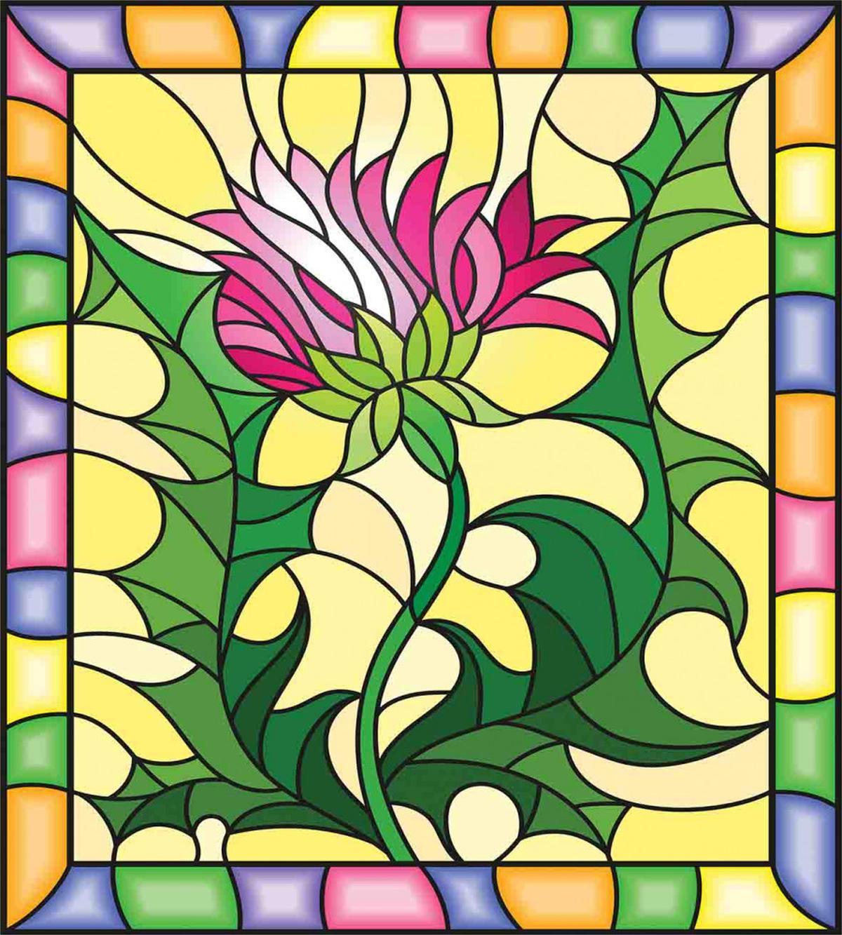 Stained Glass Style — Pattern