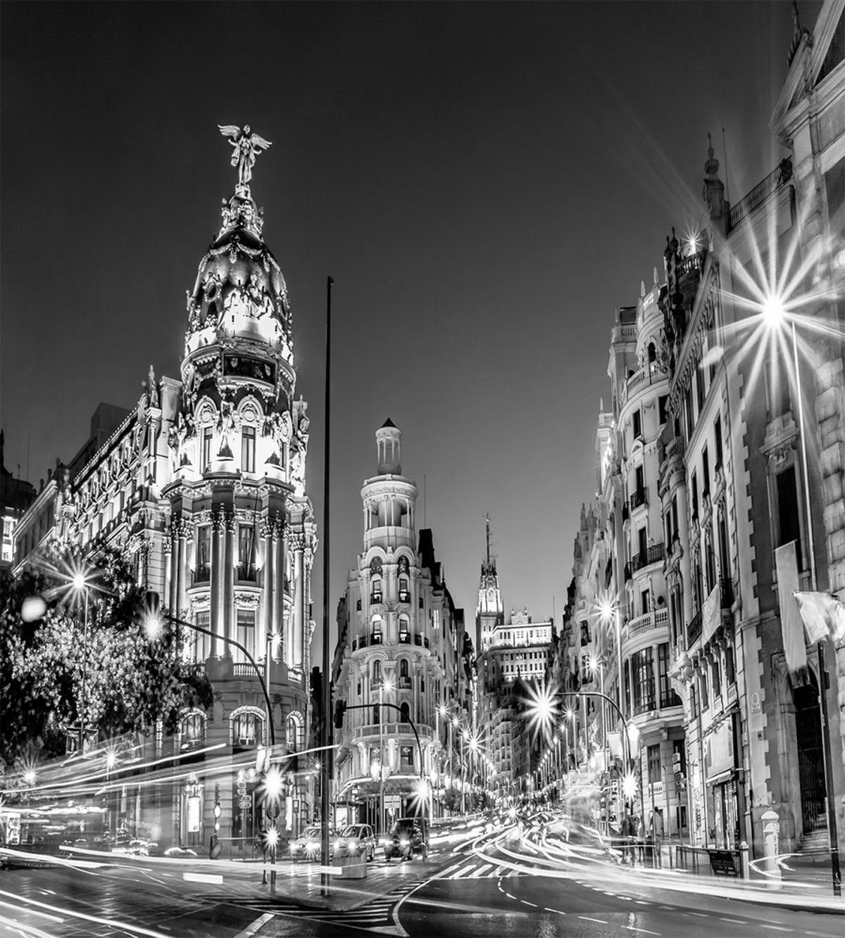 Madrid at Night — Pattern