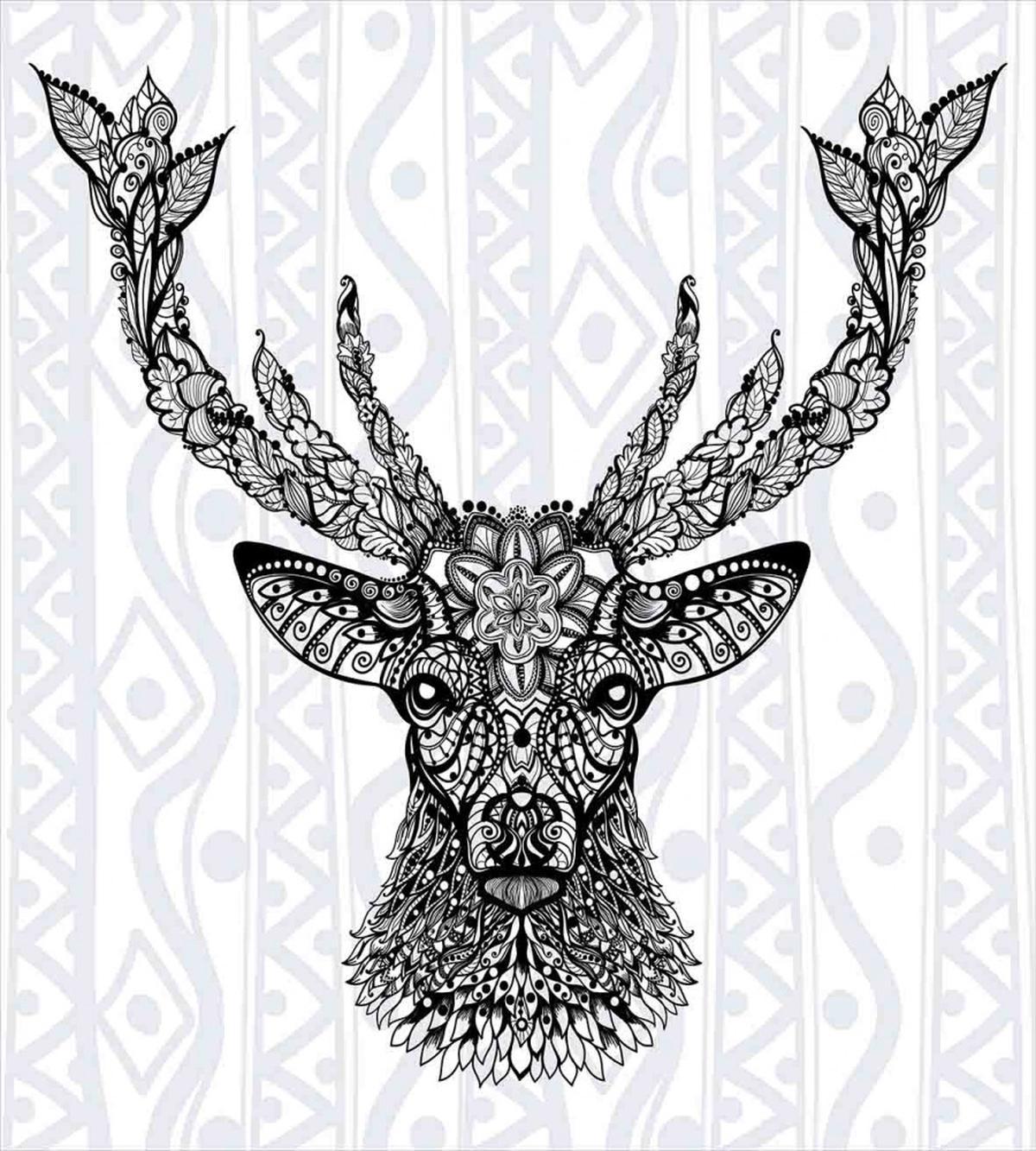 Bohem Deer — Pattern