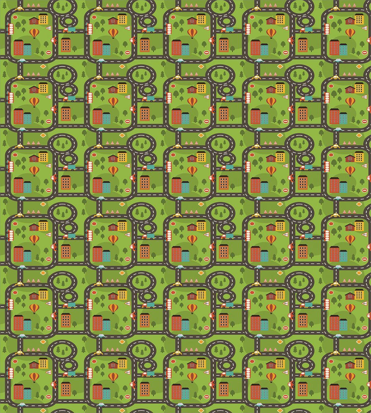 Roundabout Sign — Pattern