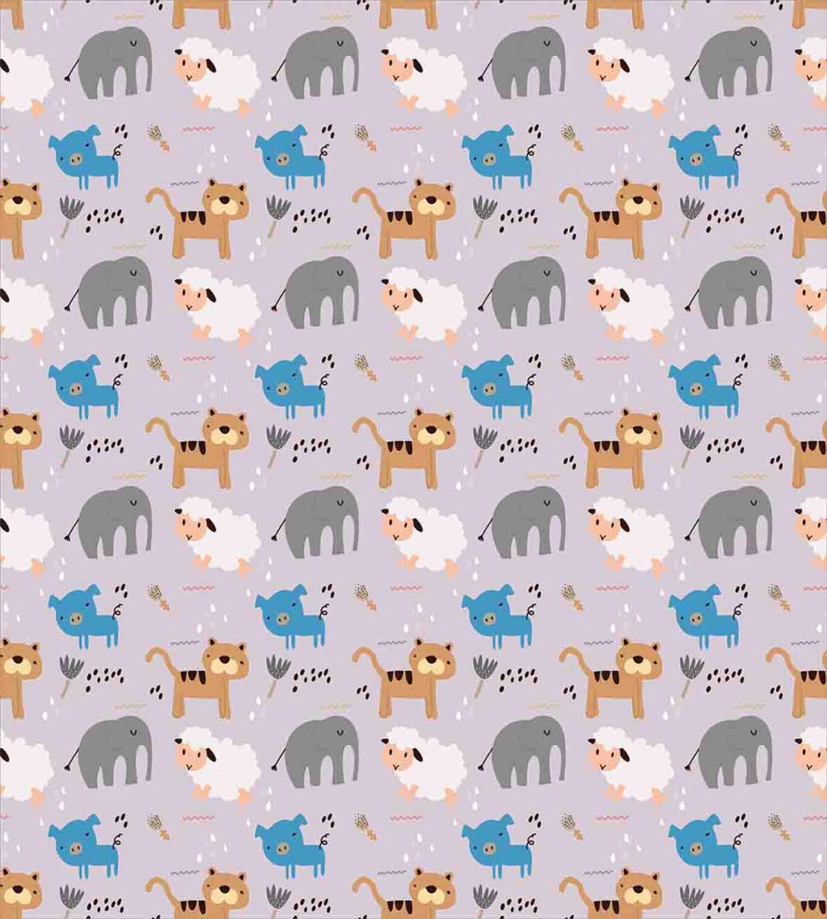 Sheep Elephant Pig Dog — Pattern