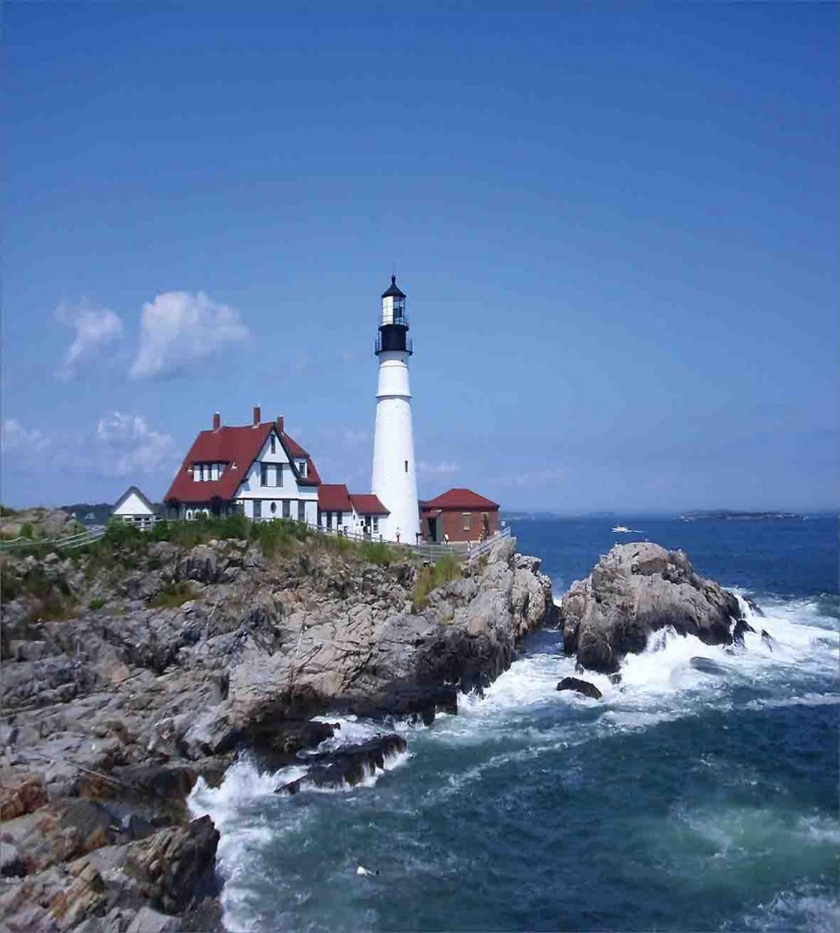 Lighthouse House on Rock — Pattern